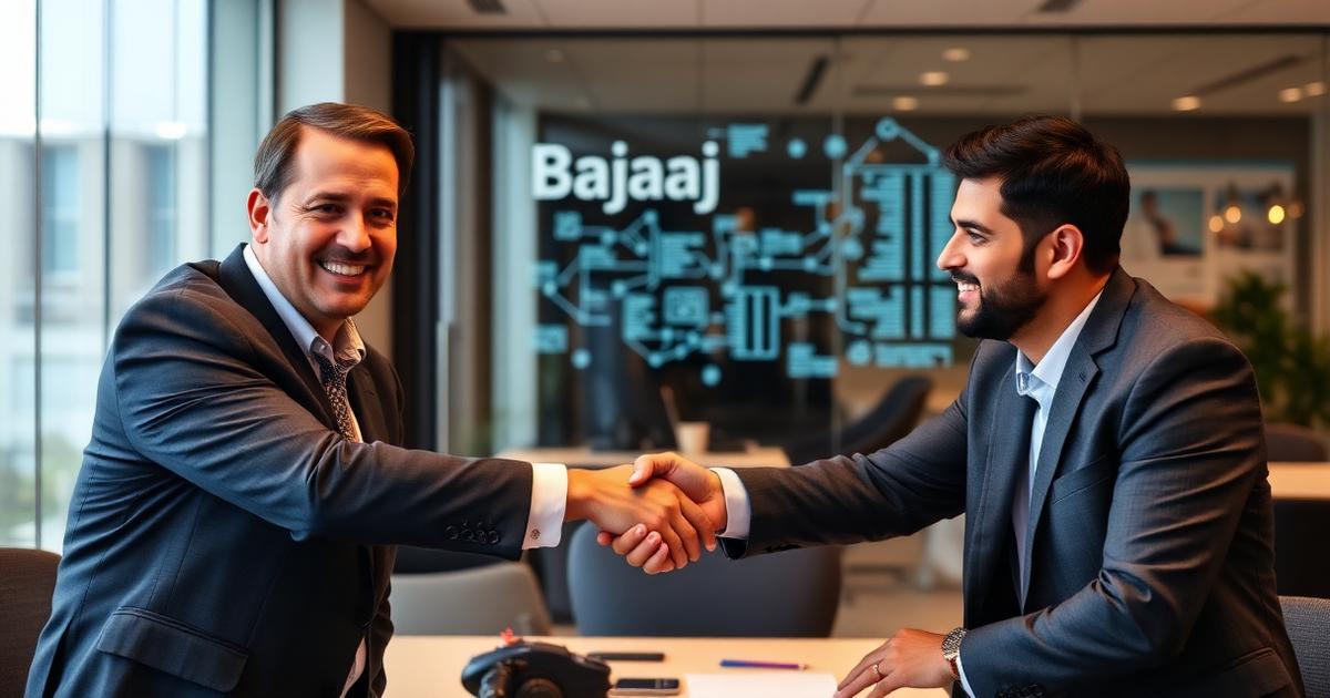Bajaj Finserv corporate venture strategy investing in B2B industrial tech startups