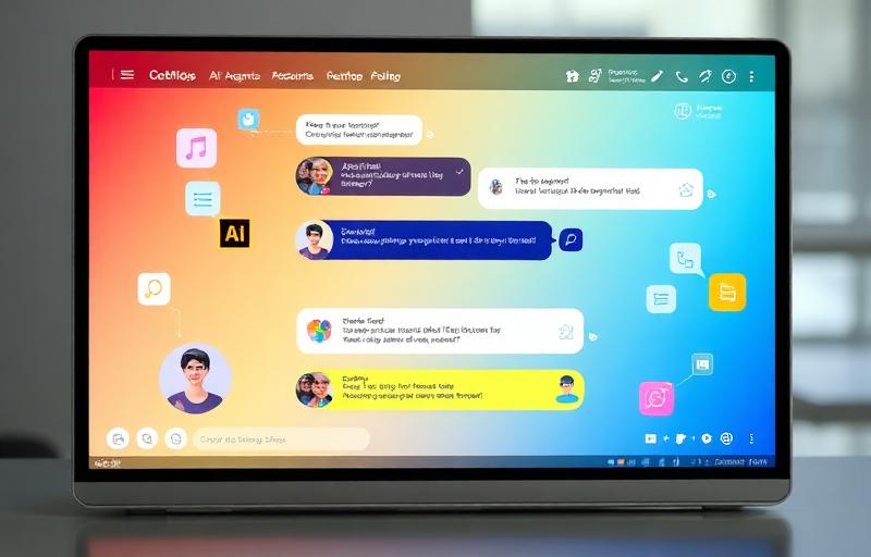 CometChat agentic AI communication platform for enterprise messaging