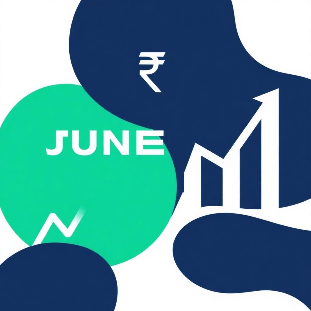 Indian startup weekly funding report June 1-7 2026 with rising chart and rupee symbol